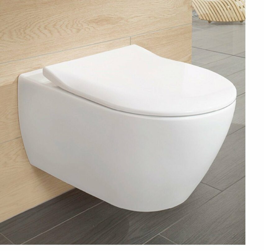 Villeroy & Boch WC-Sitz »SlimSeat Architectura«, abnehmbarer Premium-Toilettendeckel mit Absenkautomatik-WC-Sitze-Ideen für dein Zuhause von Home Trends