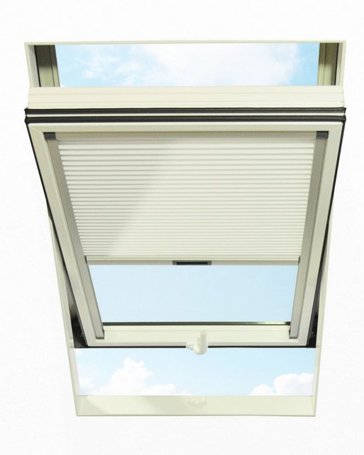 Dachfensterplissee, RORO Türen & Fenster, blickdicht, in Führungsschienen, BxH: 54x78 cm-Plissees-Inspirationen