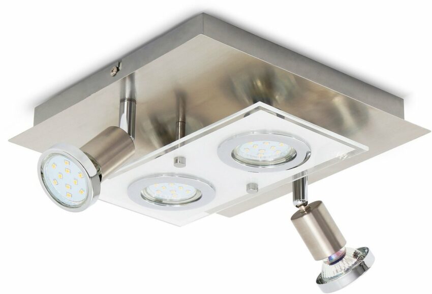 B.K.Licht LED Deckenleuchte »Mercurio«, LED Deckenspot Decken-Strahler Flur Wohnzimmer Deckenlampe inkl. 3W 250lm-Lampen-Ideen für dein Zuhause von Home Trends