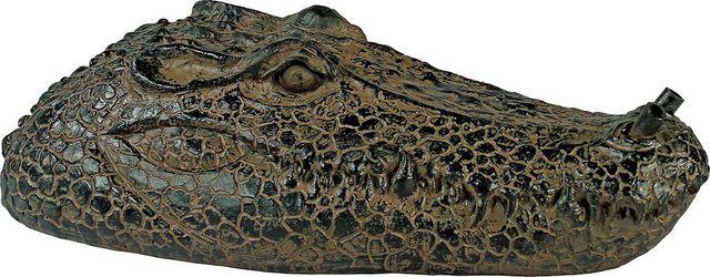 Ubbink Wasserspeier »Krokodil«, Schwimmt auf dem Wasser, BxLxH: 16x34x10 cm-Teichdekoration-Inspirationen