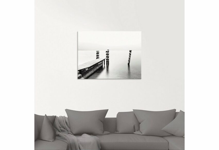 Artland Glasbild »Einsam«, Gewässer (1 Stück)-Bilder-Ideen für dein Zuhause von Home Trends