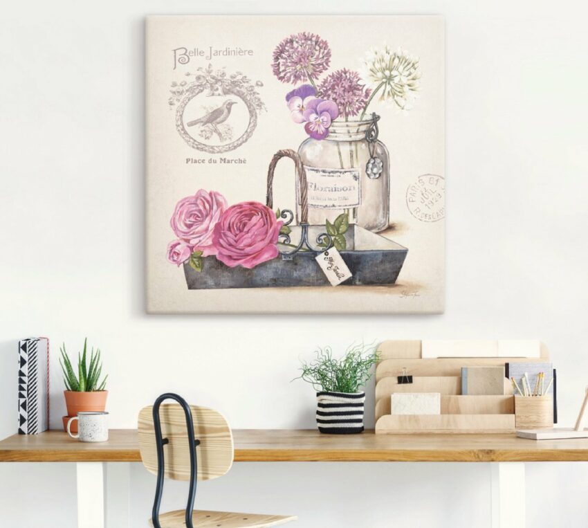 Artland Wandbild »Blumenstrauß IV«, Arrangements (1 Stück), in vielen Größen & Produktarten -Leinwandbild, Poster, Wandaufkleber / Wandtattoo auch für Badezimmer geeignet-Bilder-Ideen für dein Zuhause von Home Trends