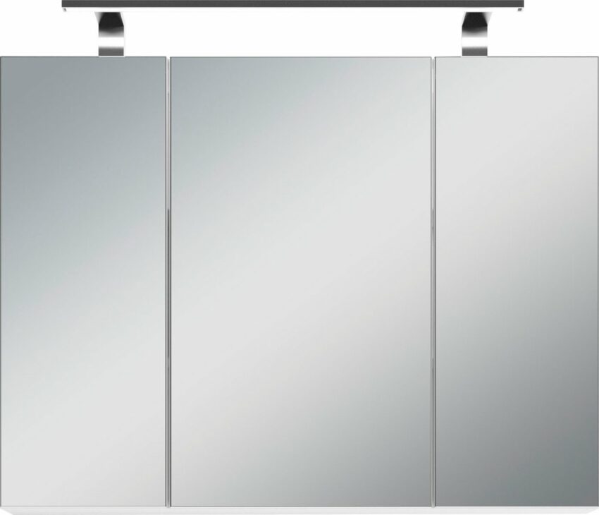 Homexperts Spiegelschrank »Salsa« Breite 80 cm, mit LED-Beleuchtung & Schalter-/Steckdosenbox-Schränke-Ideen für dein Zuhause von Home Trends