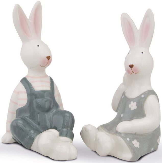 Osterhase »Steffi & Klaus« (Set, 2 Stück), aus Dolomit, Höhe ca. 14 cm-Figuren-Inspirationen