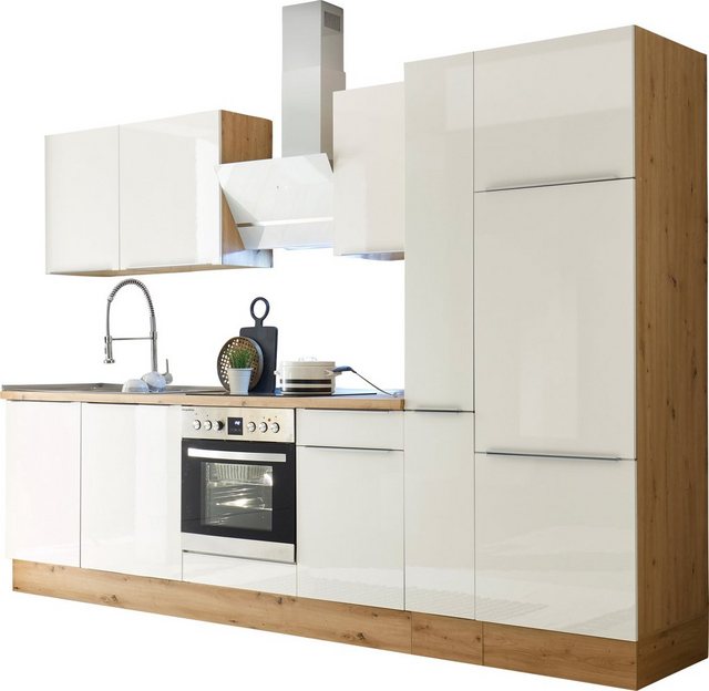 RESPEKTA Küchenzeile »Safado«, hochwertige Ausstattung wie Soft Close Funktion, schnelle Lieferzeit, Breite 310 cm-Küchenzeilen-Inspirationen
