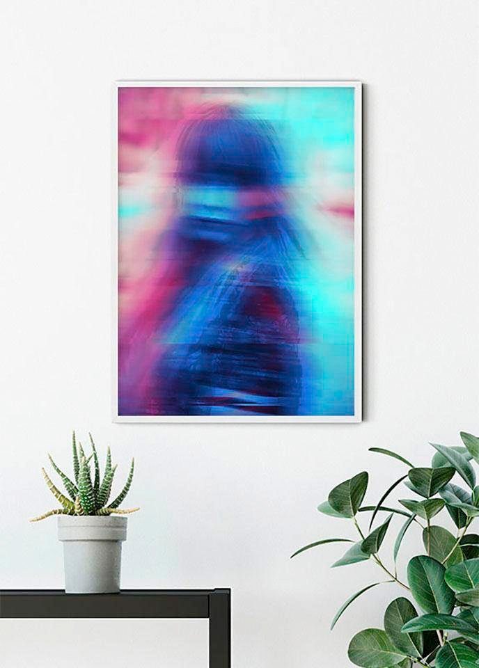 Komar Poster »Neon Girl«, Porträts, Höhe: 50cm-Bilder-Ideen für dein Zuhause von Home Trends