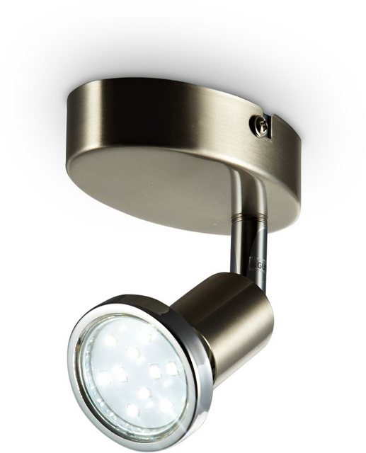 B.K.Licht LED Wandleuchte, LED Deckenleuchte Wohnzimmer schwenkbar GU10 Metall Wand-Spot Lampe-Lampen-Inspirationen