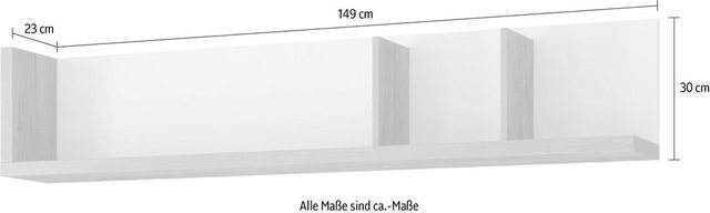 Helvetia Wandboard »Lars«, Breite 149 cm-Regale-Inspirationen