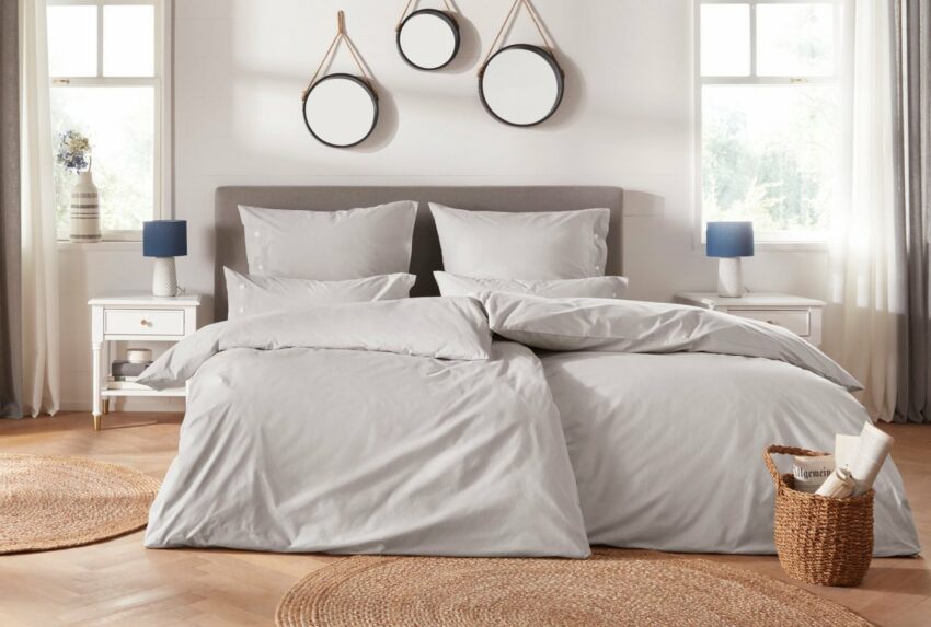 Bettwäsche »Savanna«, Timbers, Premium Perkal Qualität, Uni Design-Bettwäsche-Ideen für dein Zuhause von Home Trends