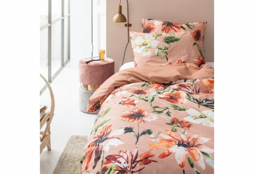 Wendebettwäsche »Cleo«, Cinderella, mit floralem Print-Bettwäsche-Ideen für dein Zuhause von Home Trends