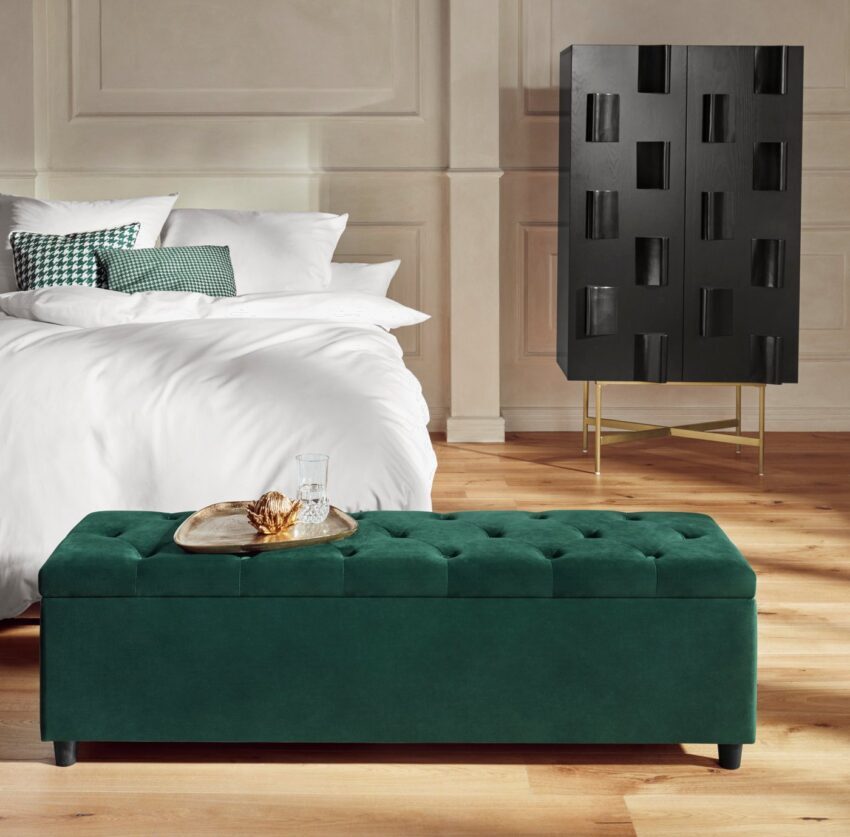 Guido Maria Kretschmer Home&Living Bettbank »Relaxy«, gesteppt, mit Staufach-Sitzbänke-Ideen für dein Zuhause von Home Trends