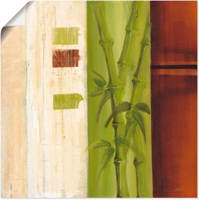 Artland Wandbild »Bambus I«, Gräser (1 Stück), in vielen Größen & Produktarten - Alubild / Outdoorbild für den Außenbereich, Leinwandbild, Poster, Wandaufkleber / Wandtattoo auch für Badezimmer geeignet-Bilder-Inspirationen