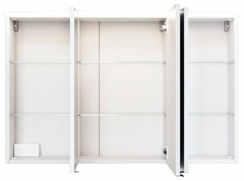 HELD MÖBEL Spiegelschrank »Florida« Breite 100 cm, mit Spiegeltüren und Türendämpfern-Schränke-Ideen für dein Zuhause von Home Trends