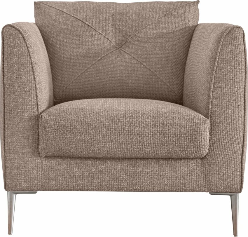 Guido Maria Kretschmer Home&Living Sessel »Chilltime«, mit eleganter Kreuznaht im Rückenkissen-Sessel-Ideen für dein Zuhause von Home Trends