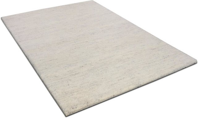 Wollteppich »Amravati«, THEKO, rechteckig, Höhe 28 mm, echter Berber Teppich, reine Wolle, handgeknüpft, Wohnzimmer-Teppiche-Inspirationen