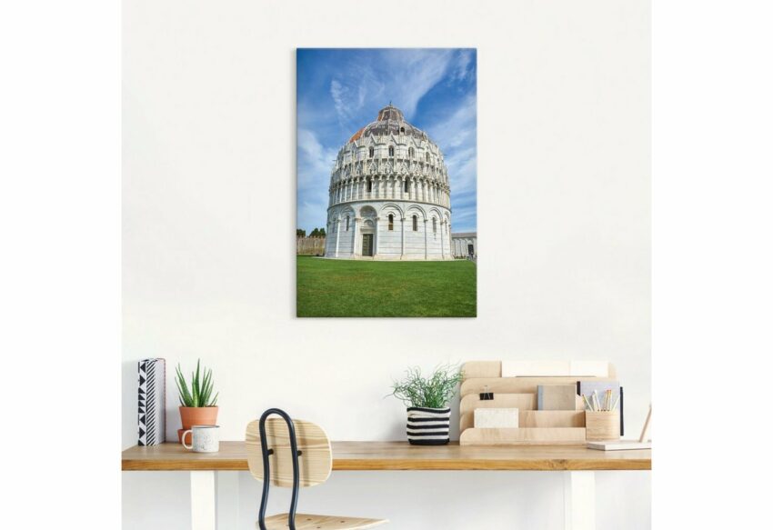 Artland Wandbild »Battistero di San Giovanni«, Gebäude (1 Stück), in vielen Größen & Produktarten - Alubild / Outdoorbild für den Außenbereich, Leinwandbild, Poster, Wandaufkleber / Wandtattoo auch für Badezimmer geeignet-Bilder-Ideen für dein Zuhause von Home Trends