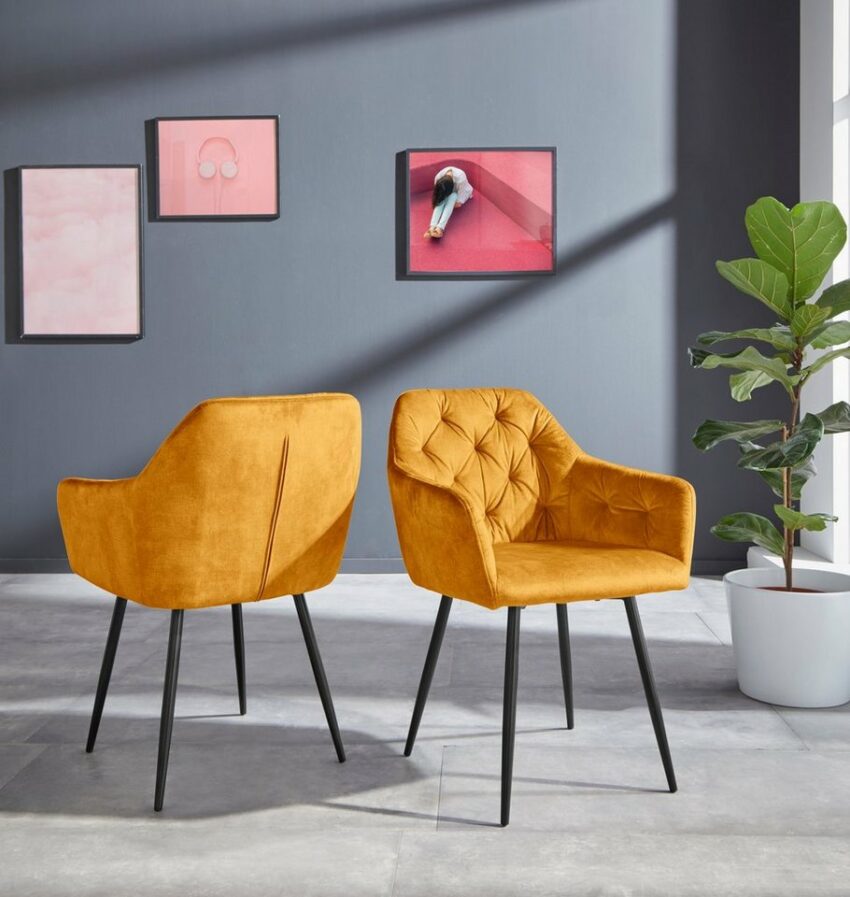 HELA Armlehnstuhl »Kira« (Set, 2 Stück)-Stühle-Ideen für dein Zuhause von Home Trends