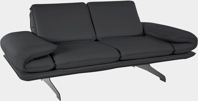 DOMO collection 2-Sitzer »New York«, wahlweise mit Armlehnen- und Rückenfunktion, mit Kufenfüßen aus Metall-Sofas-Inspirationen