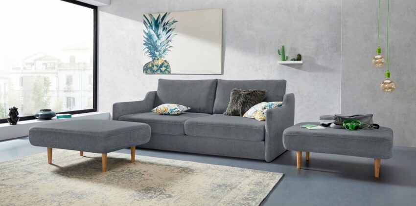 INOSIGN Sofa »Magic Tiny Alpha Sofa XL«, 3 Teile, mit integrierten "versteckten" Hockern, Schlaffunktion möglich - eine Vielzahl von Sitz- und Stellvarianten Breite 218 cm-Sofas-Ideen für dein Zuhause von Home Trends