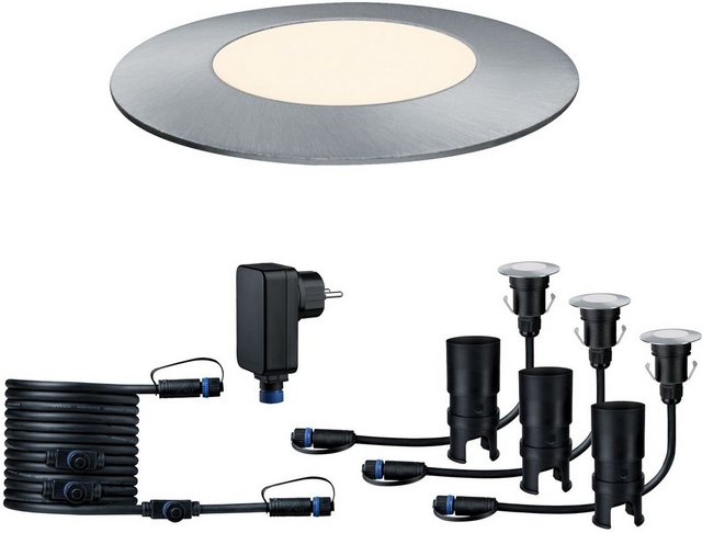 Paulmann LED Einbauleuchte »Outdoor Plug & Shine Starterset Floor Mini«, IP65 3000K-Lampen-Inspirationen