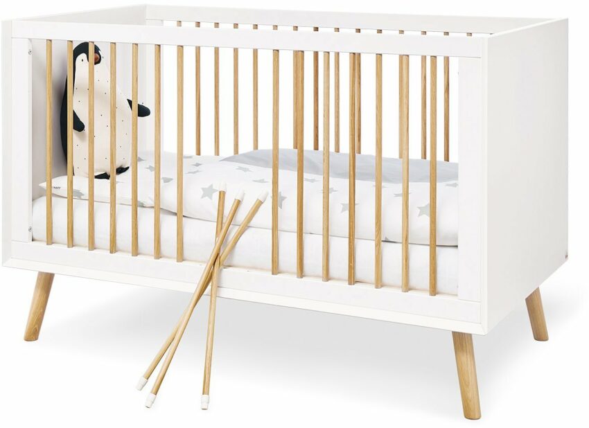 Pinolino® Babymöbel-Set »Edge«, (Spar-Set, 2-St), mit Kinderbett und Wickelkommode, Made in Europe-Babymöbel-Sets-Ideen für dein Zuhause von Home Trends