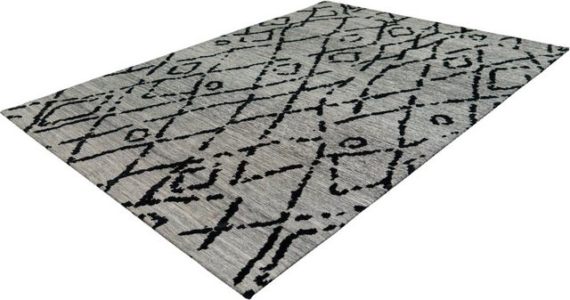 Teppich »Paradiso 200«, calo-deluxe, rechteckig, Höhe 10 mm, Flachgewebe mit Struktur, Wohnzimmer-Teppiche-Inspirationen