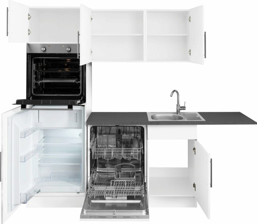 wiho Küchen Winkelküche »Cali«, mit E-Geräten, Stellbreite 230 x 170 cm-Küchenzeilen-Ideen für dein Zuhause von Home Trends