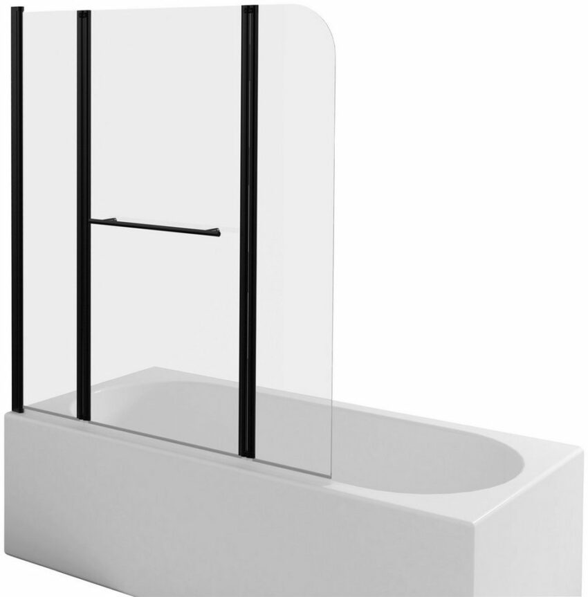 Marwell Badewannenfaltwand »FACTORY«, Einscheibensicherheitsglas, (3 tlg), Breite: 125 cm-Badewannenaufsätze-Ideen für dein Zuhause von Home Trends