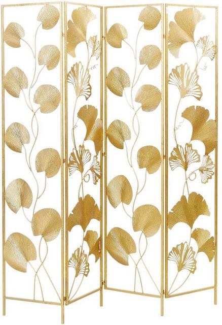 Schneider Paravent »Paravent Golden Leaves«, Art déco Design-Raumteiler-Inspirationen