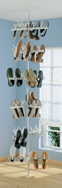 Ruco Schuhregal, Alluminium/Kunststoff, höhenverstellbar, für bis zu 48 Paar Schuhe-Regale-Inspirationen