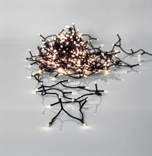 EGLO LED-Lichterkette »CRISPY ICE WHITE«, 360-flammig, schwarz / 360X0,064W / Beleuchtung - Licht - Weihnachtsbeleuchtung - Weihnachtsdeko - Dekolicht - Dekoration - Winter - Winterdeko - Weihnachten-Lampen-Inspirationen