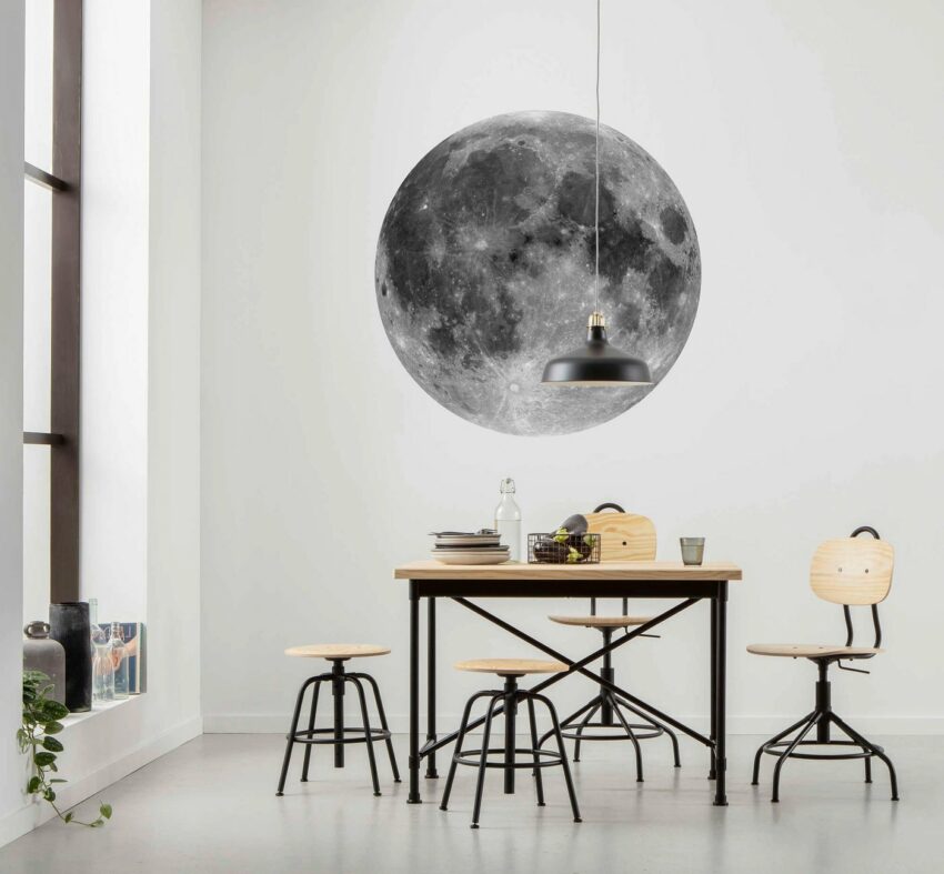 Komar Vliestapete »Moon«, glatt, abstrakt, (1 St)-Tapeten-Ideen für dein Zuhause von Home Trends