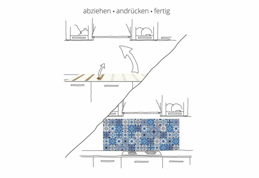 Artland Küchenrückwand »Uni Alu gebürstet«, (1-tlg)-Küchenrückwände-Ideen für dein Zuhause von Home Trends