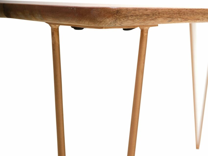 Gutmann Factory Esstisch »Scan«, mit goldfarbenen Beinen-Tische-Ideen für dein Zuhause von Home Trends