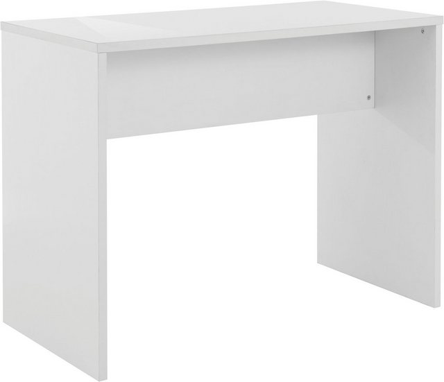 INOSIGN Bartisch »Anoush«, mit einer folierten Tischplatte weiß hochglänzend, Kufengestell in weiß hochglänzend, Höhe bis Tischunterkante 87,5 cm, Tischhöhe 90 cm-Tische-Inspirationen
