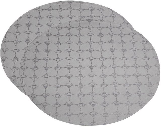 Platzset, »CORNFLOWER ALLOVER«, Joop!, (Set, 2-St), aus Jacquard-Gewebe gefertigt mit Kornblumen-Allover-Muster, Ø 45 cm-Tischsets-Inspirationen