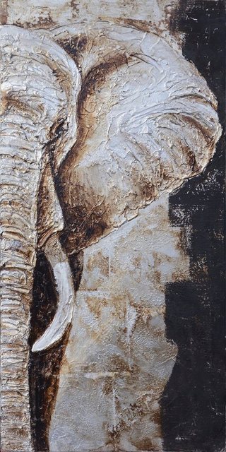 Bönninghoff Ölbild »Ölgemälde, handgefertigt ca.40x80 cm«, (1 Stück)-Bilder-Inspirationen