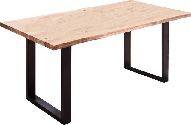 MCA living Esstisch »Rockford«, Massivholztisch mit Baumkante-Tische-Inspirationen