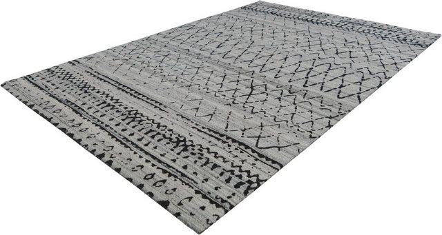 Teppich »Roxy 130«, calo-deluxe, rechteckig, Höhe 6 mm, Flachgewebe, Wohnzimmer-Teppiche-Inspirationen