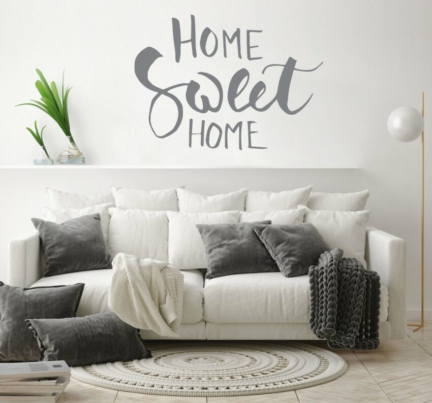 queence Wandtattoo »HOME SWEET HOME« (1 Stück)-Wandtattoos-Ideen für dein Zuhause von Home Trends