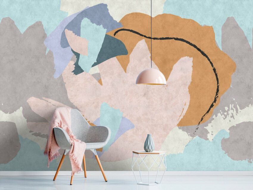 living walls Fototapete »Walls by Patel Floral Collage 2«, glatt, (4 St)-Tapeten-Ideen für dein Zuhause von Home Trends