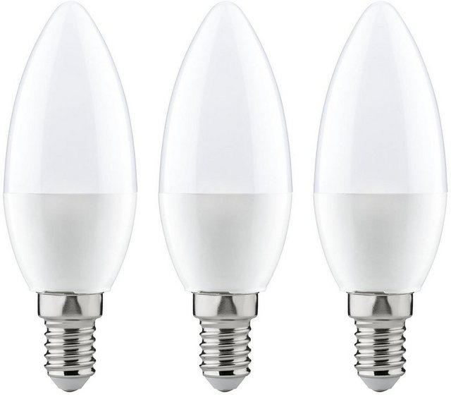 Paulmann »Kerze 4W E14 230V Warmweiß 3er-Pack« LED-Leuchtmittel, E14, 3 Stück, Warmweiß-Leuchtmittel-Inspirationen