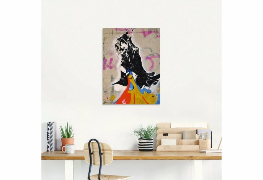 Artland Glasbild »Graffiti II«, klassische Fantasie (1 Stück)-Bilder-Ideen für dein Zuhause von Home Trends