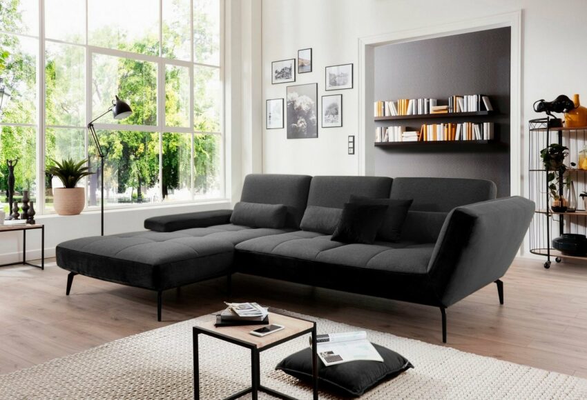 set one by Musterring Ecksofa »SO4300«, Inklusive Sitztiefenverstellung und Nierenkissen-Sofas-Ideen für dein Zuhause von Home Trends