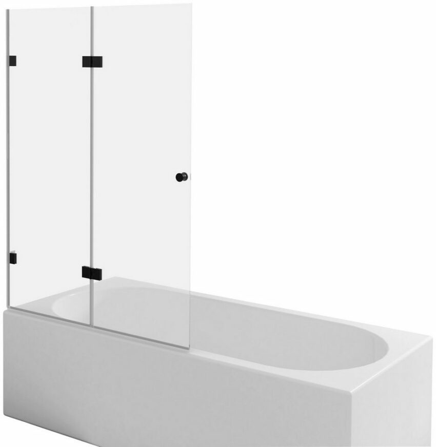 Marwell Badewannenfaltwand »GALLERY«, Einscheibensicherheitsglas, (2 tlg), Breite: 100 cm-Badewannenaufsätze-Ideen für dein Zuhause von Home Trends
