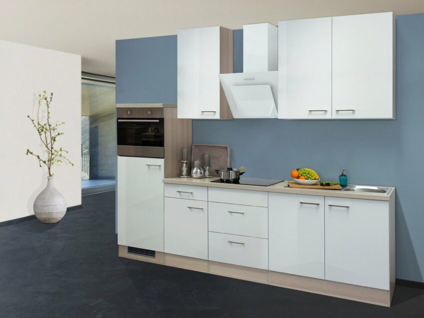 Flex-Well Küchenzeile »Abaco«, mit E-Geräten, Gesamtbreite 270 cm-Küchenzeilen-Ideen für dein Zuhause von Home Trends