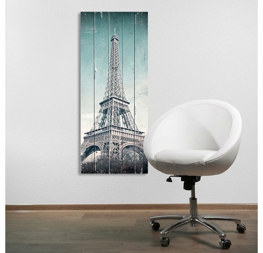 queence Holzbild »Vintage Eiffelturm«-Bilder-Ideen für dein Zuhause von Home Trends
