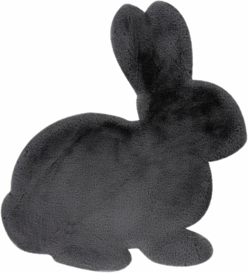 Kinderteppich »Lovely Kids 725-Rabbit«, me gusta, tierförmig, Höhe 36 mm, weiche softe Haptik, Kunstfell, Wohnzimmer-Teppiche-Ideen für dein Zuhause von Home Trends