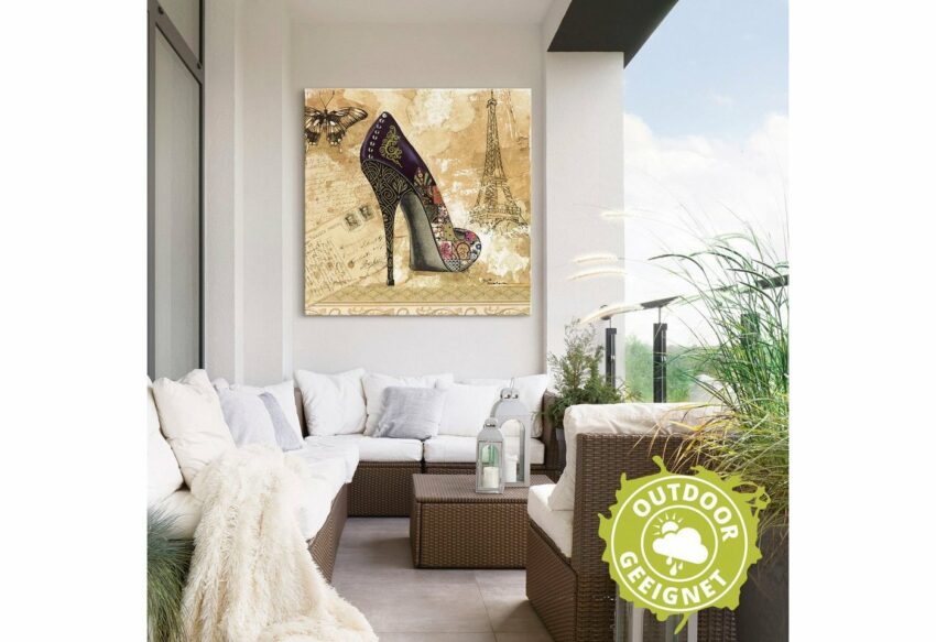 Artland Wandbild »Veränderliche Zeiten IV - Stiletto«, Modebilder (1 Stück), in vielen Größen & Produktarten - Alubild / Outdoorbild für den Außenbereich, Leinwandbild, Poster, Wandaufkleber / Wandtattoo auch für Badezimmer geeignet-Bilder-Ideen für dein Zuhause von Home Trends