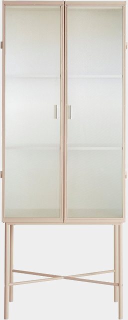 HomeTrends🏠 | LeGer Home By Lena Gercke Vitrine »Almira« Zeitloses Design,  Türen Mit Riffelglas, In 2 Farben Erhältlich In Beige